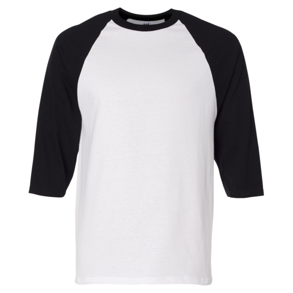 Three-Quarter Sleeve Raglan Baseball T-Shirt - T-Shirt King, Inc., Custom  Printing