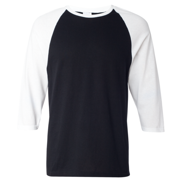 Three-Quarter Sleeve Raglan Baseball T-Shirt - T-Shirt King, Inc., Custom  Printing
